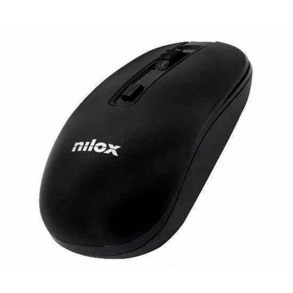 Nilox ratón wireless 1600 dpi black